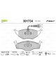 Valeo Brake Pad Set with Anti-Squeak Plate 141.7mm Width