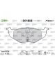 Valeo Brake Pad Set with Anti-Squeak Plate 142.1mm Width