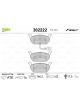 Valeo Brake Pad Set with Anti-Squeak Plate 146mm Width