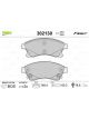 Valeo Brake Pad Set with Anti-Squeak Plate 148mm Width