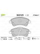 Valeo Brake Pad Set with Anti-Squeak Plate 151.1mm Width