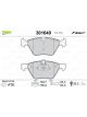 Valeo Brake Pad Set with Anti-Squeak Plate 154.7mm Width