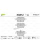 Valeo Brake Pad Set with Anti-Squeak Plate 155.3mm Width