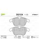 Valeo Brake Pad Set with Anti-Squeak Plate 155mm Width