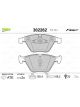 Valeo Brake Pad Set with Anti-Squeak Plate 155mm Width