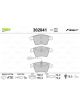 Valeo Brake Pad Set with Anti-Squeak Plate 156.5mm Width
