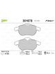 Valeo Brake Pad Set with Anti-Squeak Plate 156.6mm Width