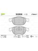 Valeo Brake Pad Set with Anti-Squeak Plate 156.6mm Width