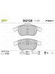 Valeo Brake Pad Set with Anti-Squeak Plate 156.7mm Width