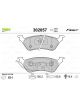 Valeo Brake Pad Set with Anti-Squeak Plate 156mm Width