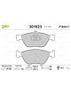 Valeo Brake Pad Set with Anti-Squeak Plate 157mm Width