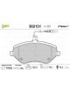 Valeo Brake Pad Set with Anti-Squeak Plate 162.6mm Width