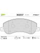 Valeo Brake Pad Set with Anti-Squeak Plate 165mm Width