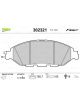 Valeo Brake Pad Set with Anti-Squeak Plate 166mm Width