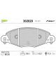 Valeo Brake Pad Set with Anti-Squeak Plate 169.1mm Width