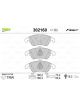 Valeo Brake Pad Set with Anti-Squeak Plate 188.2mm Width