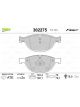 Valeo Brake Pad Set with Anti-Squeak Plate 193.4mm Width