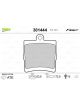 Valeo Brake Pad Set with Anti-Squeak Plate 63.8mm Width
