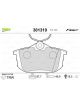 Valeo Brake Pad Set with Anti-Squeak Plate 87.7mm Width