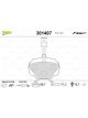 Valeo Brake Pad Set with Anti-Squeak Plate 88.7mm Width