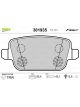Valeo Brake Pad Set with Anti-Squeak Plate 95.4mm Width
