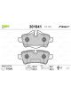 Valeo Brake Pad Set with Anti-Squeak Plate 95.5mm Width