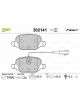 Valeo Brake Pad Set with Anti-Squeak Plate 95.8mm Width