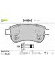 Valeo Brake Pad Set with Lock Screw 106.1mm Width