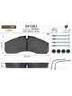 Valeo Brake Pad Set with Lock Screw 164.6mm Width