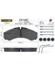 Valeo Brake Pad Set with Lock Screw 164.6mm Width