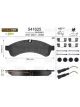 Valeo Brake Pad Set with Lock Screw 184.1mm Width