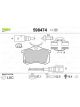 Valeo Brake Pad Set with Lock Screw 87mm Width