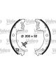 Valeo Brake Shoe Set 32mm Wheel Brake Cylinder Not Pre-Mounted 200mm