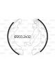 Valeo Brake Shoe Set 32mm Width 203mm Dia