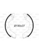 Valeo Brake Shoe Set 37mm Width 180mm Dia