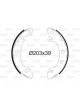 Valeo Brake Shoe Set 37mm Width 203mm Dia