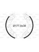 Valeo Brake Shoe Set 38mm Width 178mm Dia