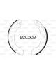 Valeo Brake Shoe Set 38mm Width 203mm Dia
