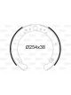 Valeo Brake Shoe Set 38mm Width 254mm Dia