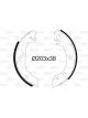 Valeo Brake Shoe Set 39mm Width 203mm Dia