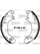 Valeo Brake Shoe Set 40mm Wheel Brake Cylinder Not Pre-Mounted 180mm