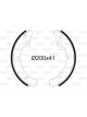Valeo Brake Shoe Set 40mm Width 200mm Dia