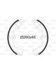Valeo Brake Shoe Set 45mm Width 260mm Dia