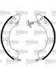 Valeo Brake Shoe Set 51mm Width 254mm Dia