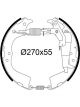 Valeo Brake Shoe Set 55mm Wheel Brake Cylinder Pre-Assembled 270mm