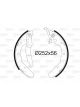 Valeo Brake Shoe Set 56mm Width 252mm Dia