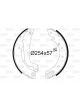 Valeo Brake Shoe Set 57mm Width 254mm Dia