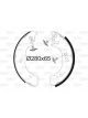 Valeo Brake Shoe Set 63mm Width 280mm Dia