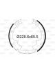 Valeo Brake Shoe