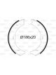 Valeo Parking Brake Shoes